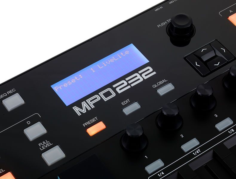 MIDI-контроллер AKAI MPD232 23310 фото