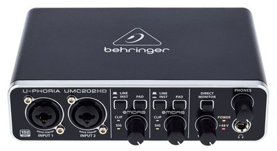 Аудіоінтерфейс Behringer UMC202HD 23213 фото