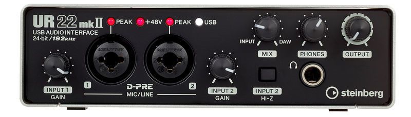 USB аудіоінтерфейс Steinberg UR22 mkII 23214 фото