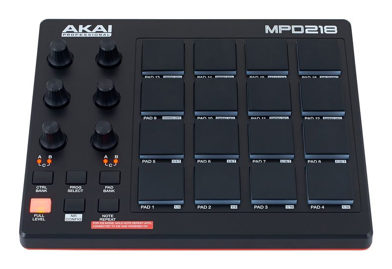 MIDI-контролер AKAI MPD218 23314 фото