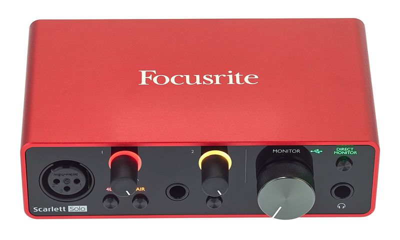 Комплект для звукозапису Focusrite Scarlett Solo Studio 3rd Gen 23321 фото