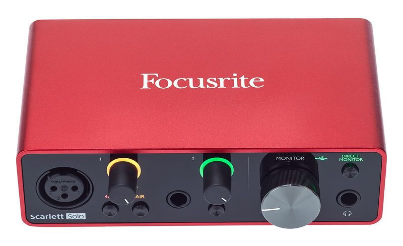 Звуковая карта Focusrite Scarlett Solo 3rd Gen 23215 фото