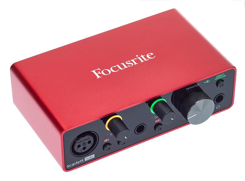 Звукова карта Focusrite Scarlett Solo 3rd Gen 23215 фото