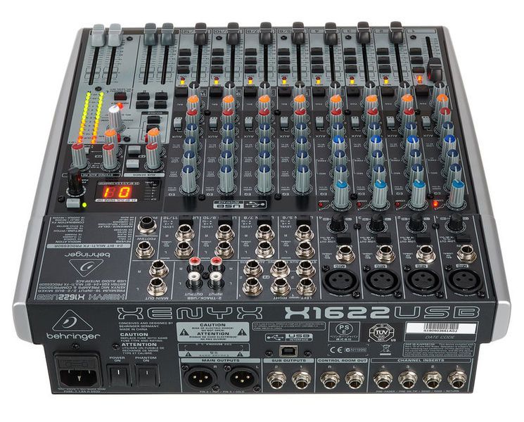 Микшерный пульт Behringer XENYX X1622USB 22233 фото