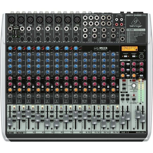 Мікшерный пульт Behringer XENYX QX2222USB 22240 фото