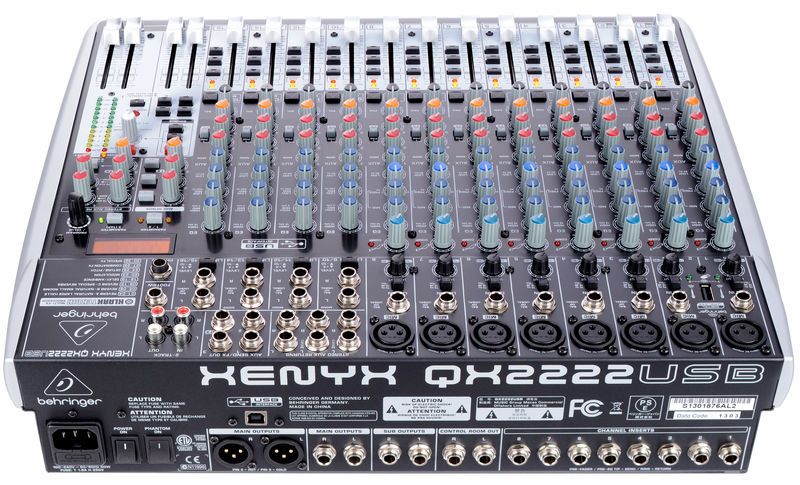 Микшерный пульт Behringer XENYX QX2222USB 22240 фото