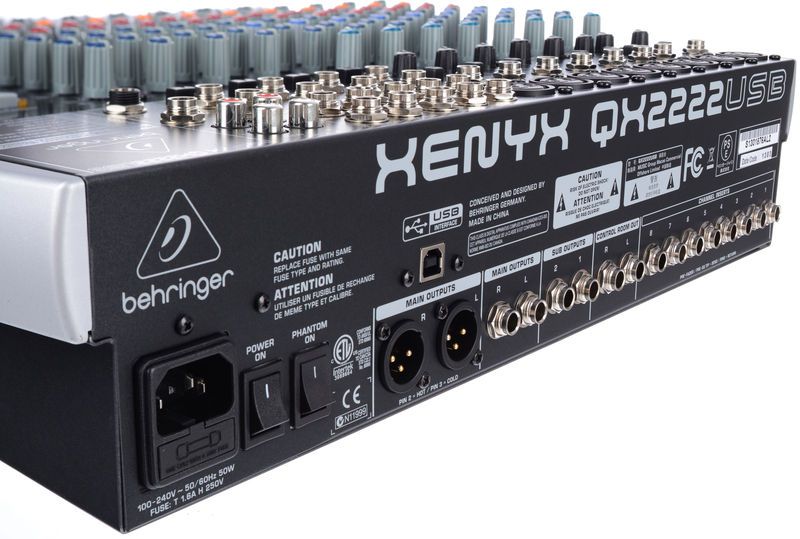 Микшерный пульт Behringer XENYX QX2222USB 22240 фото