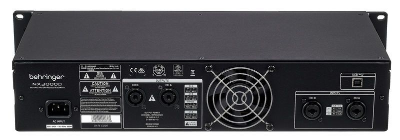 Усилитель мощности Behringer NX3000D 23393 фото