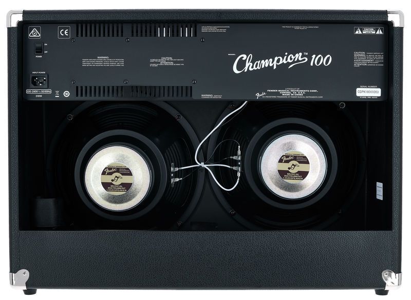 Комбопідсилювач Fender CHAMPION 100 21005 фото