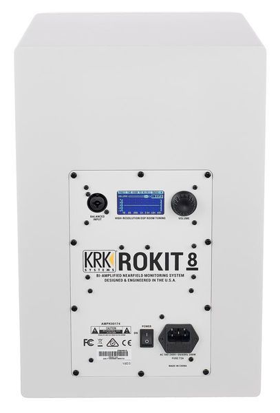 Студійний монітор KRK Rokit RP8 G4 White Noise (білий колір) 23356 фото