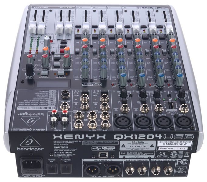 Микшерный пульт Behringer Xenyx QX1204USB 22123 фото