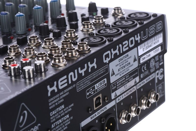 Мікшерний пульт Behringer Xenyx QX1204USB 22123 фото