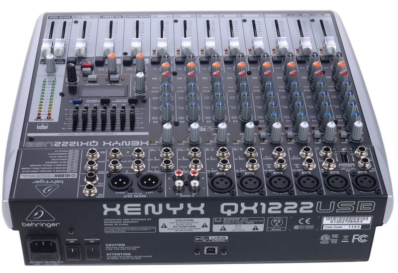 Мікшерний пульт Behringer XENYX QX1222USB 22160 фото