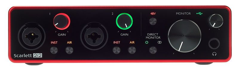 Звукова карта Focusrite Scarlett 2i2 3rd Gen 22308 фото