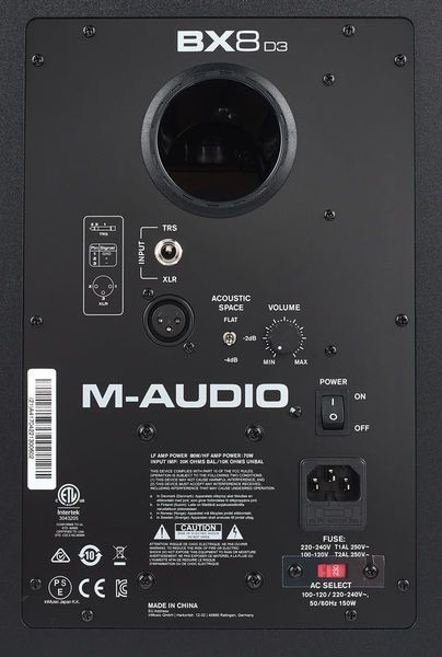 Студійний монітор M-Audio BX8 D3 23288 фото